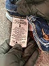ROYALTY Hearts Blue Denim Shorts Size 8 - photo 4