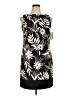 AB Studio Graphic Black Cocktail Dress Size 14 - photo 1