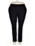 dalia Solid Black Active Pants Size XXL - photo 1