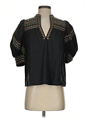 Ulla Johnson Short Sleeve Blouse (view 1)