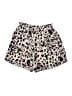 Hayden 100% Polyester Animal Print Ivory Shorts Size L - photo 1