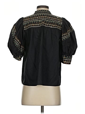 Ulla Johnson Short Sleeve Blouse (view 2)