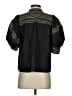 Ulla Johnson 100% Cotton Black Short Sleeve Blouse Size 4 - photo 2