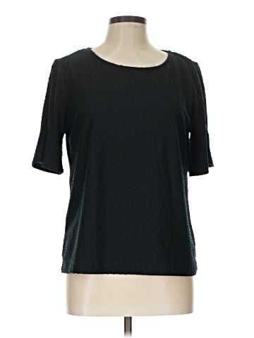 Rose + Olive Short Sleeve Top (view 1)