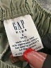 Gap Kids Solid Green Cargo Pants Size 6 - 7 - photo 3