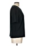 Rose + Olive Black Short Sleeve Top Size L - photo 4