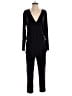 Lou & Grey Solid Black Jumpsuit Size S - photo 1