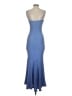 Taboo Blue Cocktail Dress Size 00 (estimated, tall) - photo 2