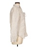 Lands' End 100% Linen Ivory Long Sleeve Blouse Size 10 - photo 4