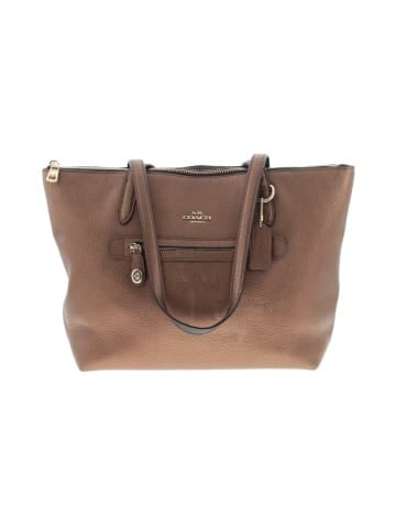Coach Leather Tote (view 1)