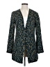 BCBGeneration 100% Polyester Animal Print Teal Blazer Size S - photo 1