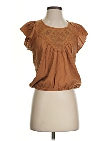 Love on a Hanger Short Sleeve Blouse (view 1)