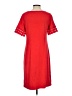 Talbots 100% Cotton Red Casual Dress Size S - photo 2