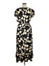 Perceptions Gold Casual Dress Size XL - photo 2