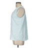 41Hawthorn 100% Polyester Blue Teal Sleeveless Blouse Size L - photo 5