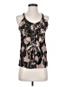 Eight Sixty 100% Polyester Black Sleeveless Blouse Size XS - photo 1
