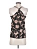 Eight Sixty 100% Polyester Black Sleeveless Blouse Size XS - photo 2