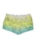 Hurley 100% Polyester Print Green Shorts Size 11 - photo 2