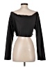 pretty garbage Black Long Sleeve Top Size S - photo 2