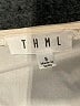 THML 100% Cotton White Short Sleeve Blouse Size S - photo 7