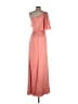 Theia 100% Polyester Pink Cocktail Dress Size 4 - photo 2