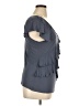 NY&C Gray Short Sleeve Top Size XL - photo 4