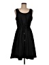 Theory Solid Black Casual Dress Size M - photo 1