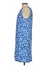 MICHAEL Michael Kors Print Blue Casual Dress Size S - photo 5