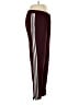 Adidas 100% Polyester Burgundy Track Pants Size XL - photo 4