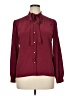 Assorted Brands Burgundy Long Sleeve Blouse Size 14 - photo 1