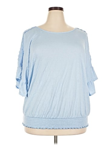 AB Studio 3/4 Sleeve Top (view 1)