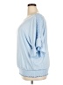 AB Studio Blue 3/4 Sleeve Top Size 2X - photo 5