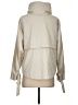 Zara Basic Solid Ivory Tan Raincoat Size XS - photo 2