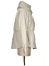 Zara Basic Solid Ivory Tan Raincoat Size XS - photo 4