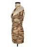 Privy Camo Tan Cocktail Dress Size S - photo 5