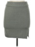 Mable Solid Gray Casual Skirt Size Med - Lg - photo 1
