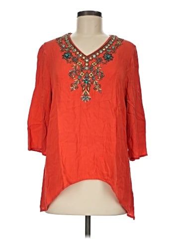Soft Surroundings 3/4 Sleeve Blouse (view 1)