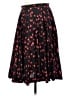 J.Crew 100% Polyester Hearts Black Casual Skirt Size 2 - photo 1