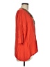 Soft Surroundings Orange 3/4 Sleeve Blouse Size M (petite) - photo 4