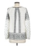 Hale Bob 100% Cotton White Long Sleeve Blouse Size Sm - photo 2