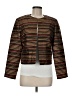 Maggy L Stripes Gold Jacket Size 8 - photo 1