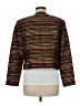 Maggy L Stripes Gold Jacket Size 8 - photo 2