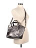 Cole Haan 100% Leather Metallic Gray Silver Leather Crossbody Bag One size - photo 2
