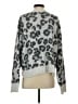American Eagle Outfitters Animal Print Gray Pullover Sweater Size S - photo 2