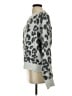 American Eagle Outfitters Animal Print Gray Pullover Sweater Size S - photo 5