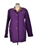 Carlisle 100% Silk Purple Coat Size 14 - photo 1