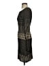 Max Studio 100% Viscose Stripes Black Cocktail Dress Size S - photo 5