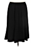 Notations Solid Black Formal Skirt Size L - photo 1