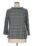 Talbots Black Long Sleeve Blouse Size XL - photo 1