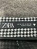 Zara Houndstooth Silver Skort Size M - photo 3